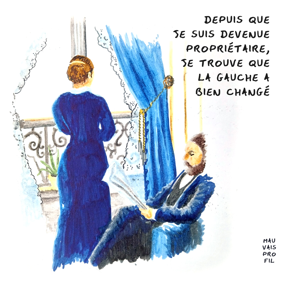 femme à sa fenêtre